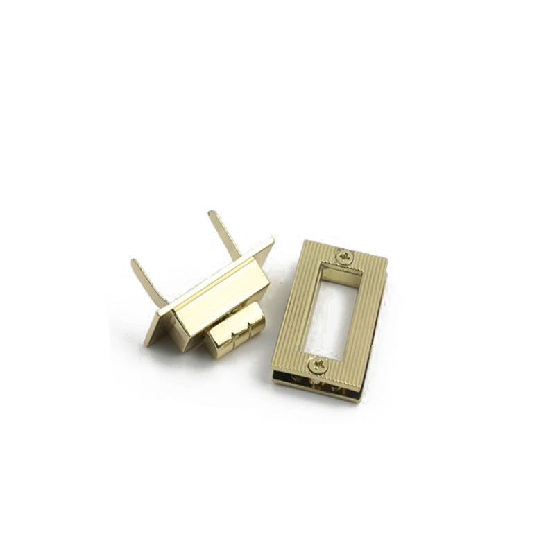 Large size various color bag metal turn locks