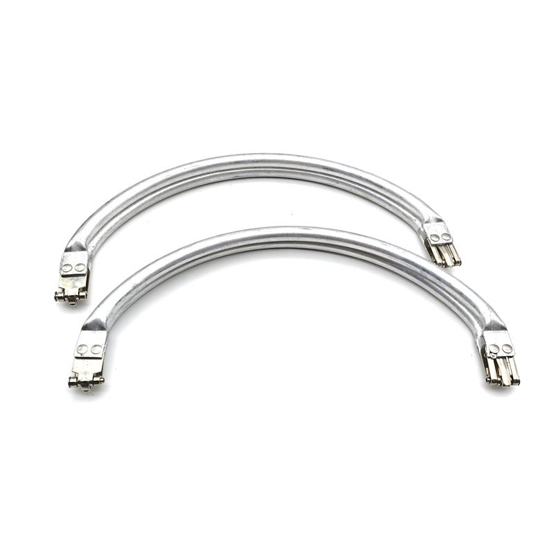 Hardware Accessories Metal Kiss Clasp Purse Frame Doctor Aluminium Tube Handle Buckle Bags Clutch Handles