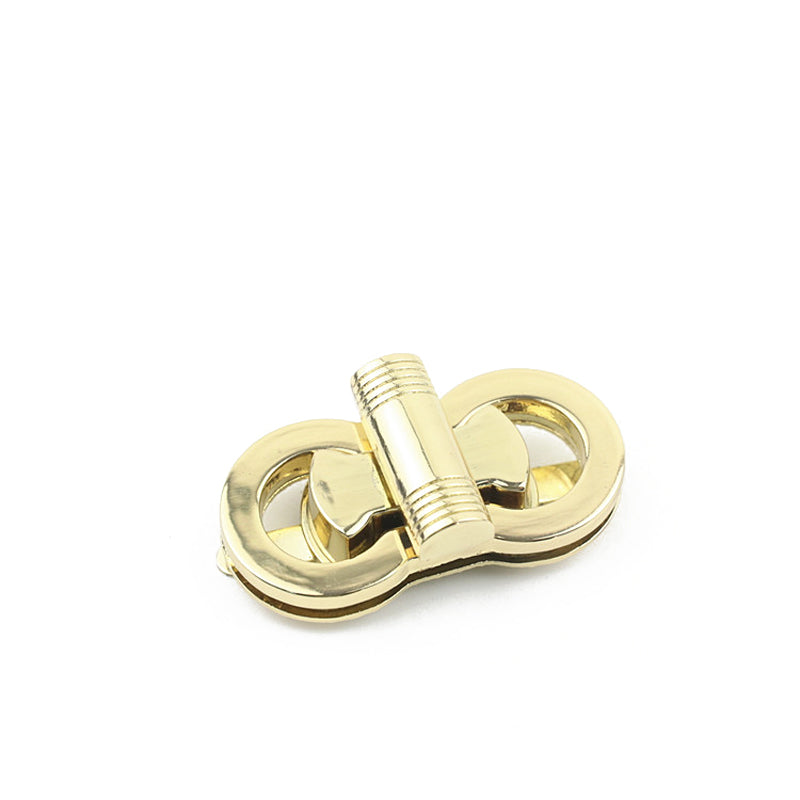 Fashionable handbag bow-knot metal twist turn locks