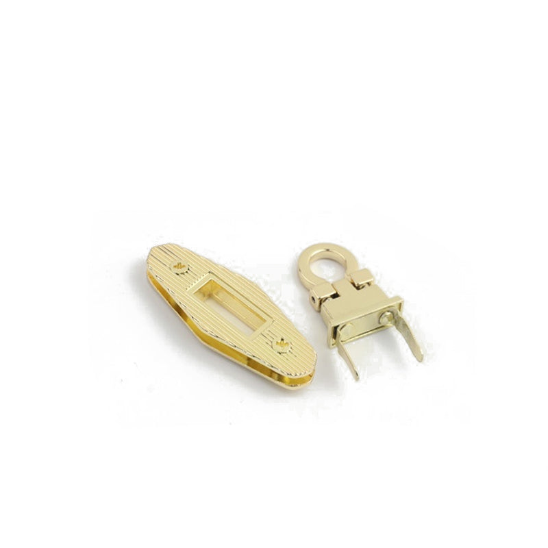 Handbag hardware accessories multi-color metal turn locks
