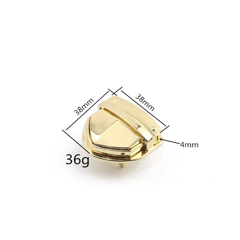 Bag Hardware Accessories Switch Quick Lock Snap Clasps Closure Mortise Locks