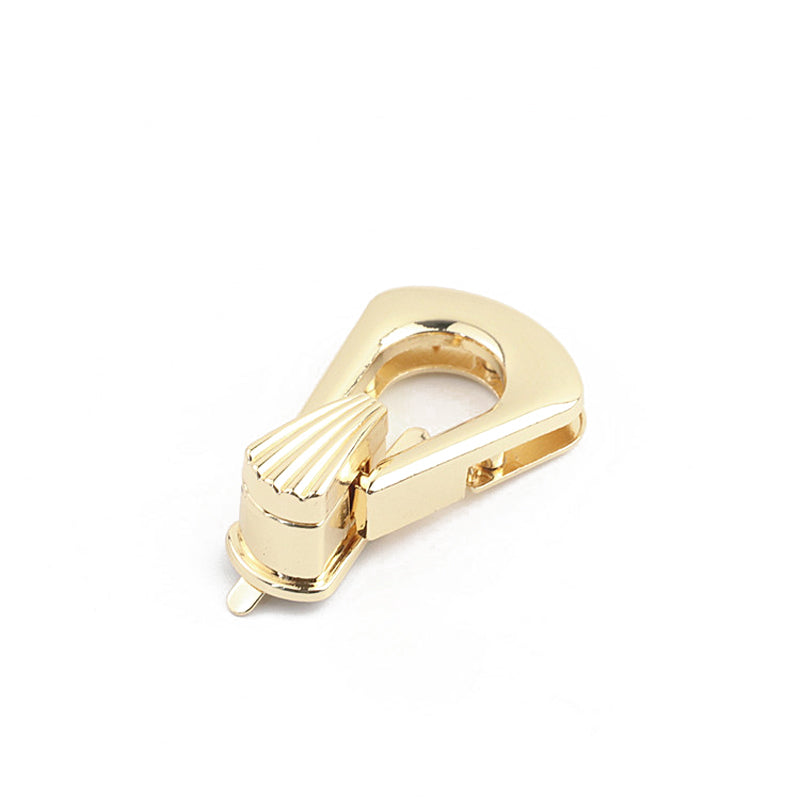 Handbag dripping type metal twist turn locks