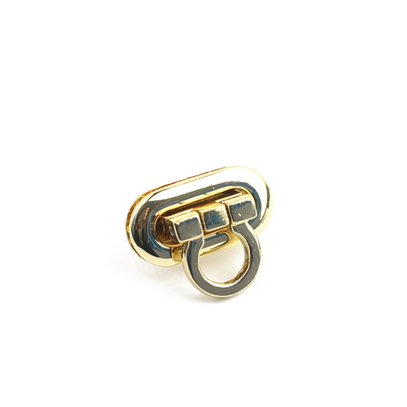 Small size metal clasp clip closure bag locks