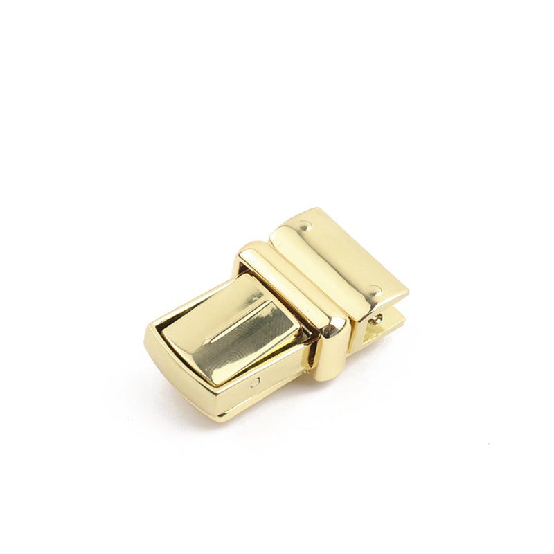 Handbag hardware accessories multi-colorful metal closure clasp plug-in switch locks