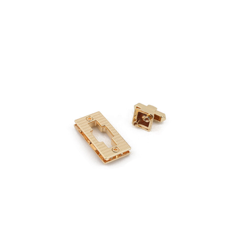 Bag accessories rivets pattern decoration metal turn locks