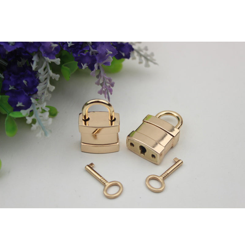 Handbag hardware small size decoration metal padlock