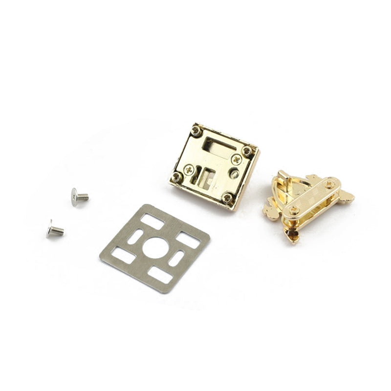 Special design bag double horse metal clasp press locks