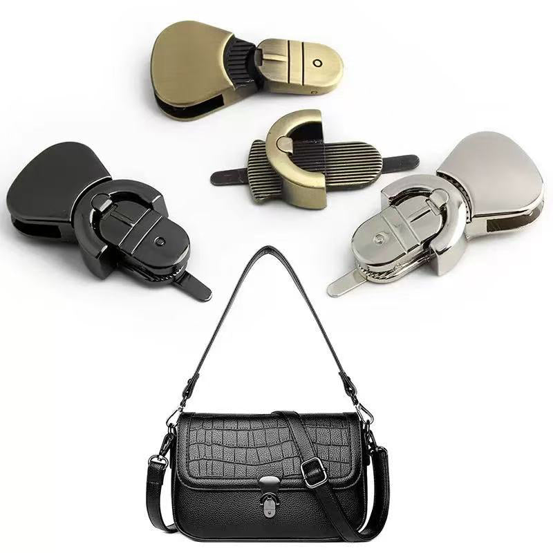 Luggage hardware accessories gold die-casting metal mortise lock bag handbag lock