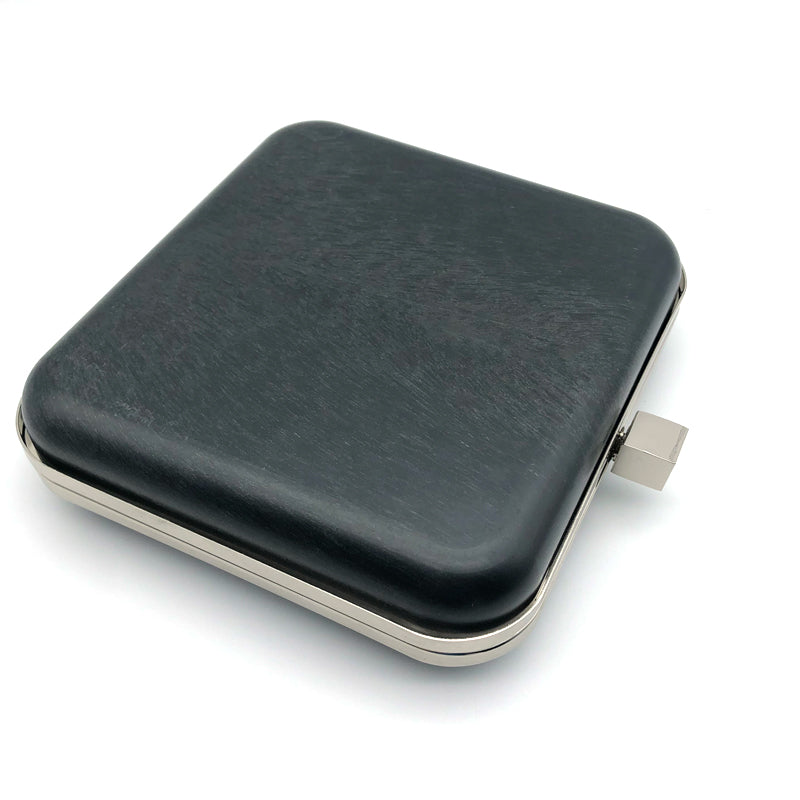 Sliver color bag accessories metal purse frame plastic box H-060