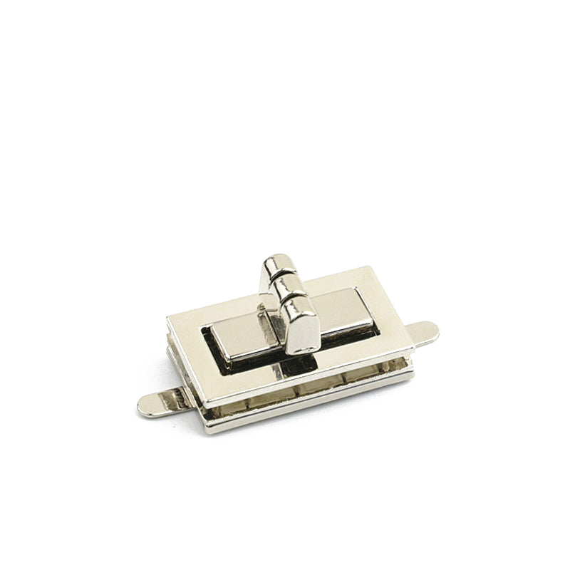 Handbag lock buckle hardware accessories medium die-casting twist lock plug-in lock