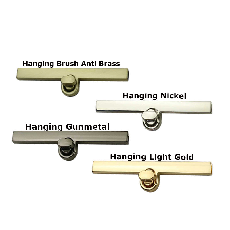 Bag Accessories die casting straight long style twist lock 95mm