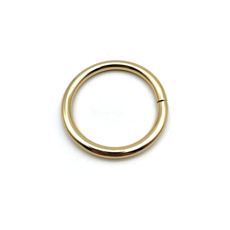 High quality hanging plating various color 38MM iron o ring for bag