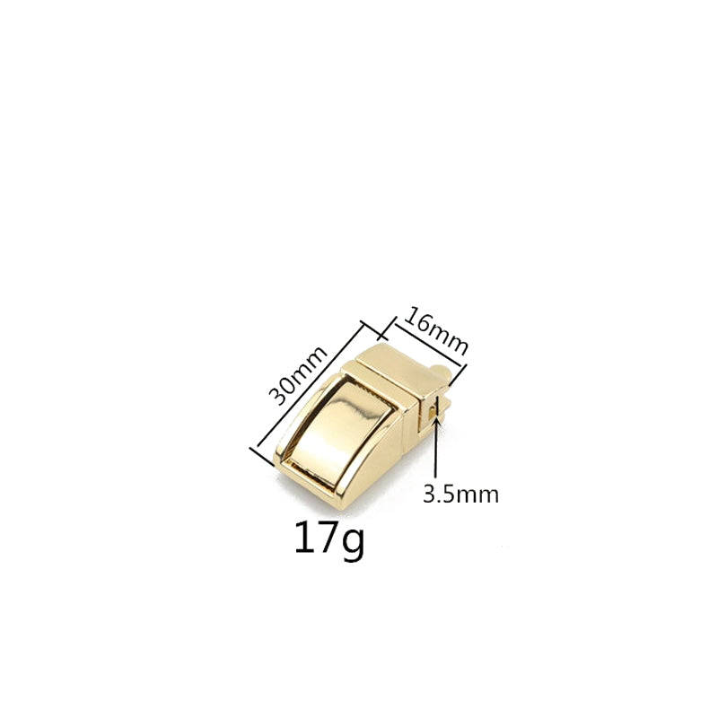 Bag accessories lock 4 colors gold switch lock mortise lock