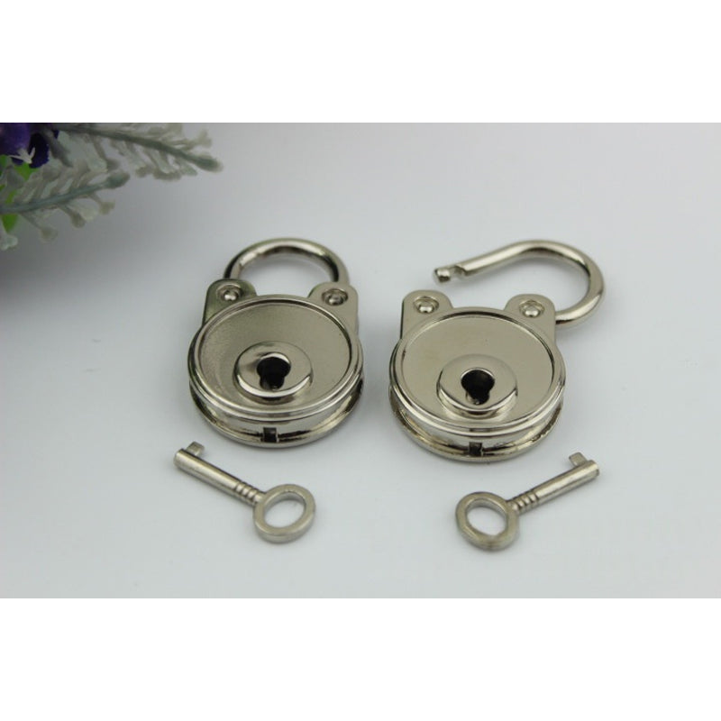 Cute panda head shape decoration metal padlock