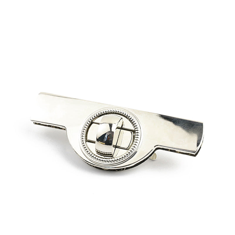 Handbag hardware accessories rectangular metal twist turn locks