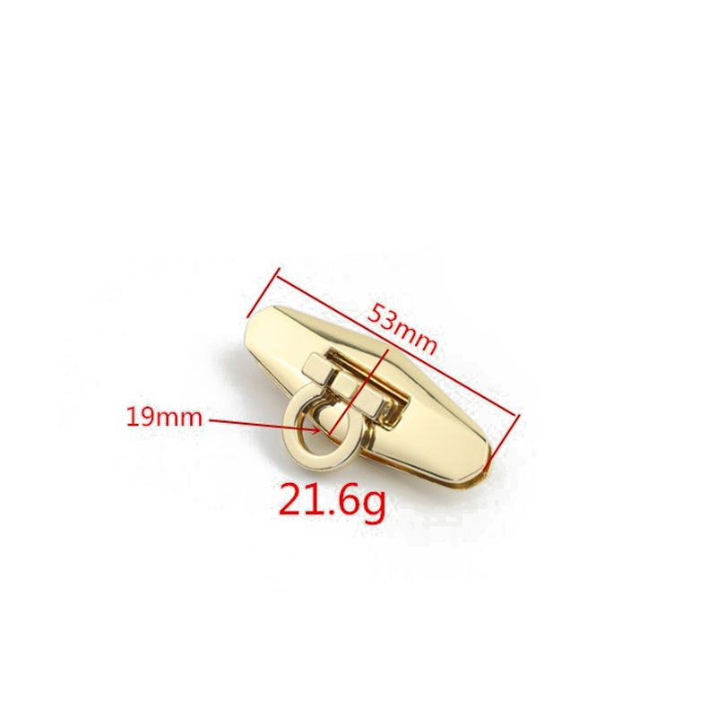 Handbag hardware accessories multi-color metal turn locks