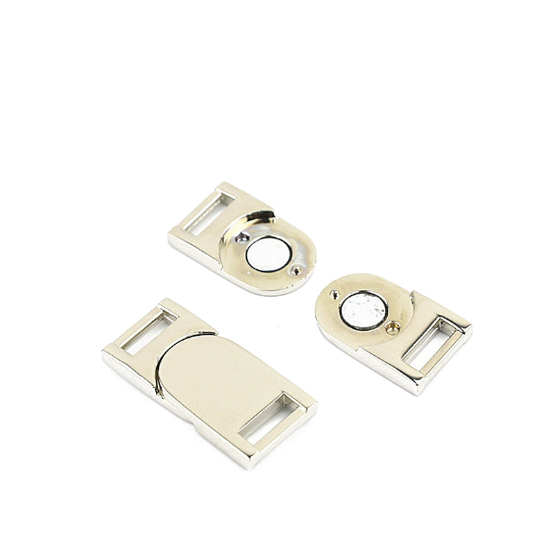 Fashionable metal handbag magnetic locks