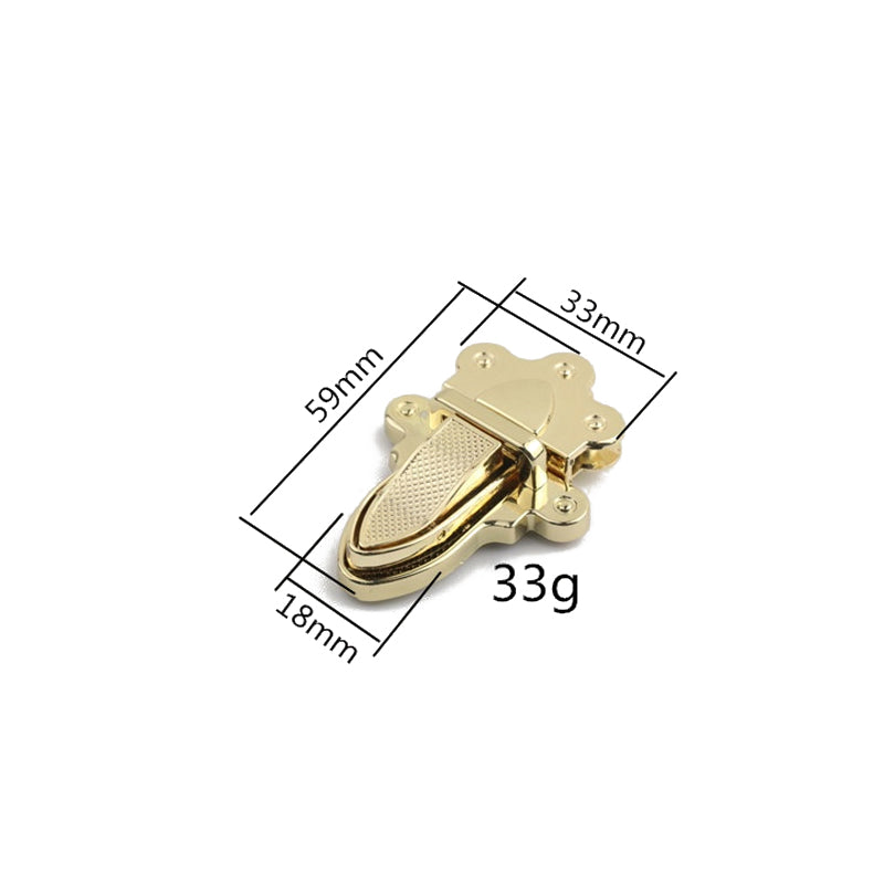 Bag Accessories Metal Closure Clasps Press Locks