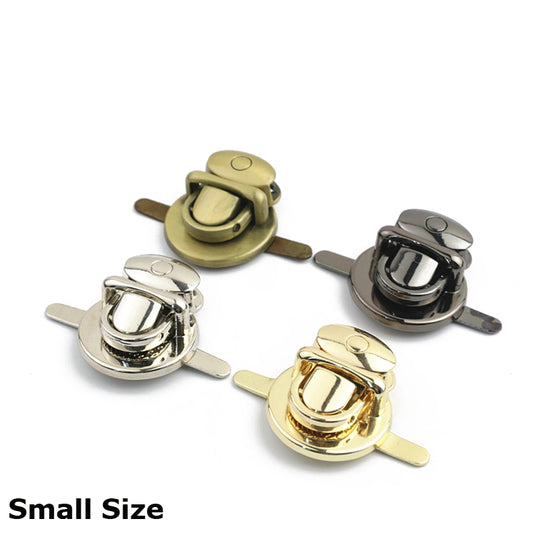Small size bag hardware accessories switch mortise duck tongue locks