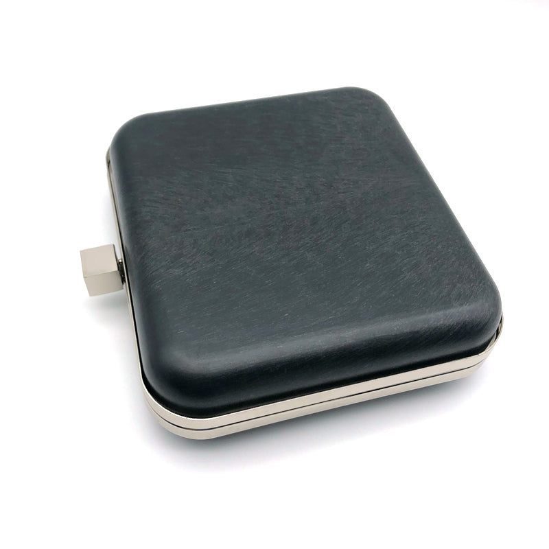 Sliver color bag accessories metal purse frame plastic box H-060