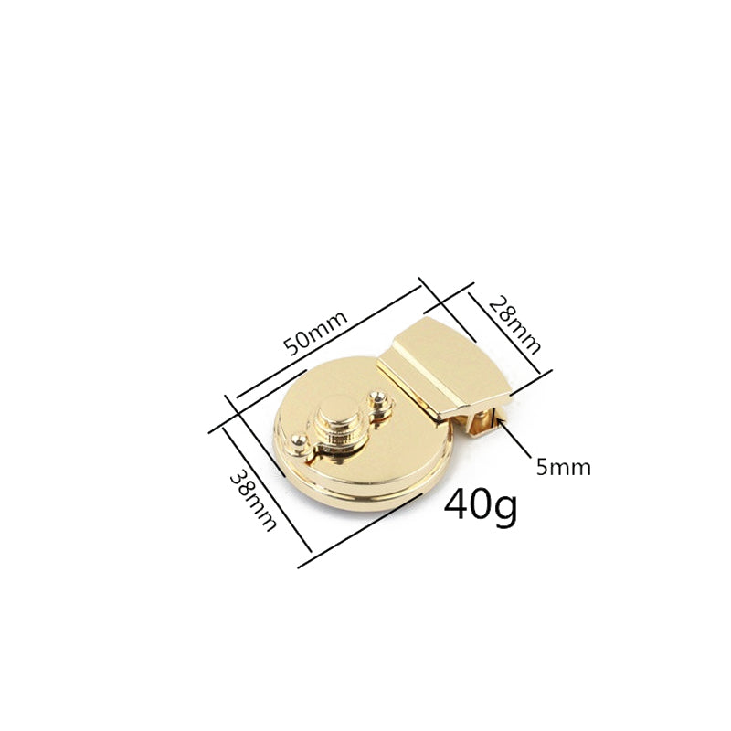 Special design bag metal turn twist locks