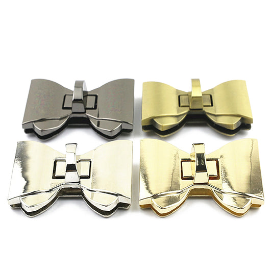 Luggage hardware accessories die-casting  butterfly twist lock bag handbag lock
