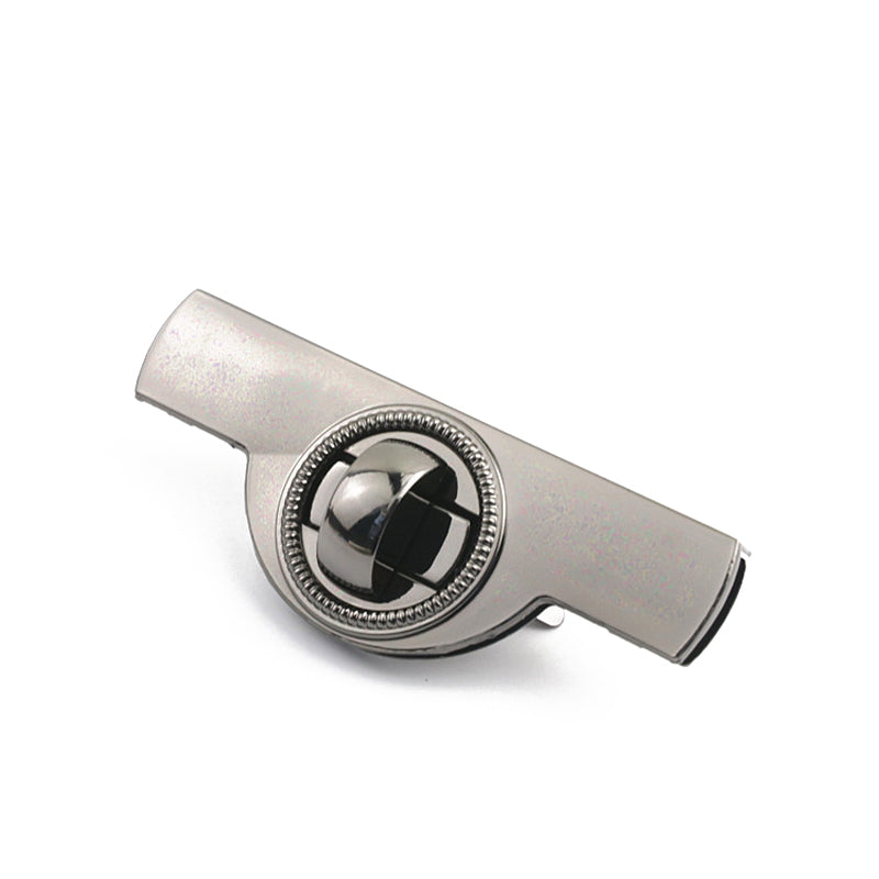 Handbag hardware accessories rectangular metal twist turn locks