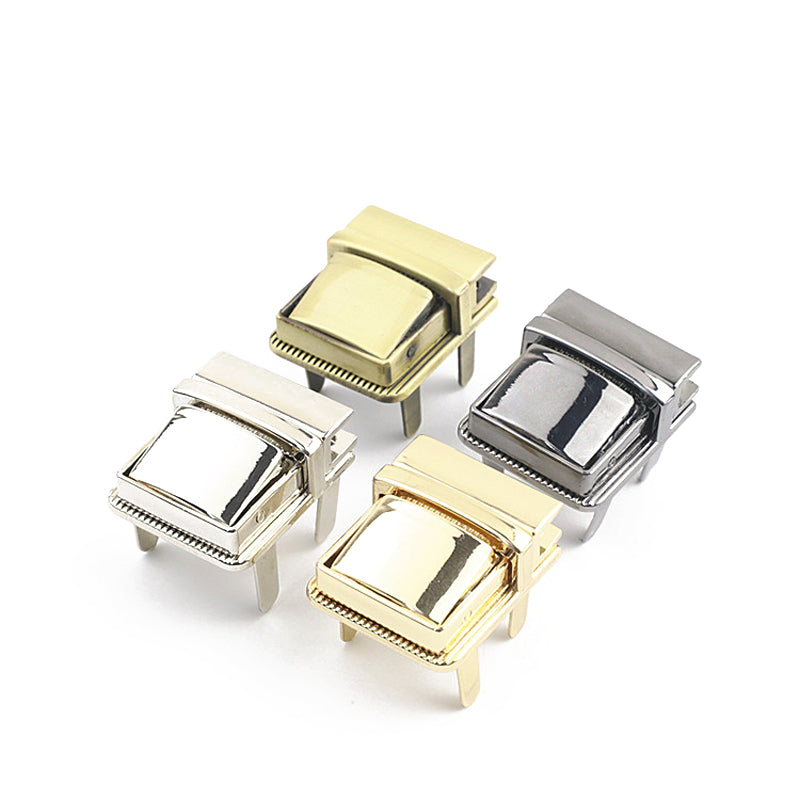 Easy Press Metal Bag Push Lock