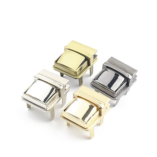Easy Press Metal Bag Push Lock
