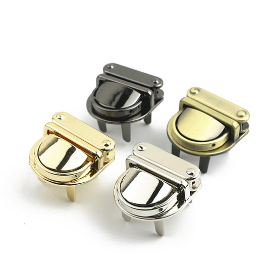 Bags Snap Clasps Closure Twist Buckle Purse Switch Mortise Locks