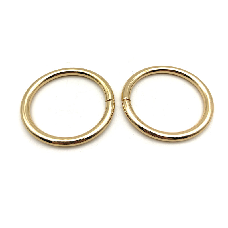 High quality hanging plating various color 38MM iron o ring for bag