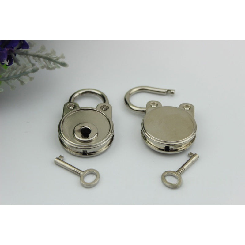 Cute panda head shape decoration metal padlock