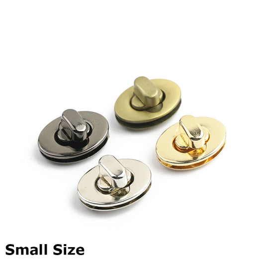 Luggage hardware accessories small size oval egg-shaped twist lock