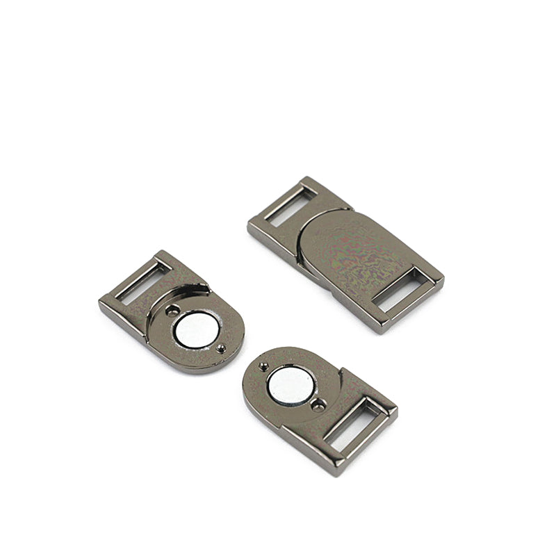 Fashionable metal handbag magnetic locks