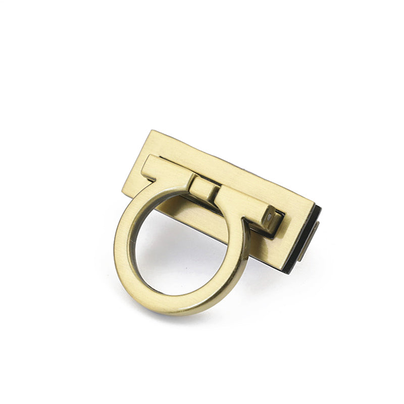 Rectangle shape zinc alloy bag plug-in press locks