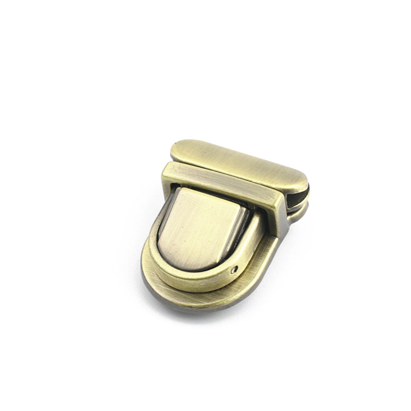 Bag lock hardware accessories small size mortise plugin lock