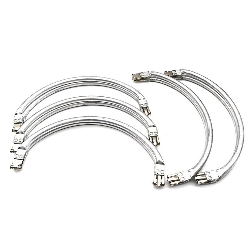Hardware Accessories Metal Kiss Clasp Purse Frame Doctor Aluminium Tube Handle Buckle Bags Clutch Handles