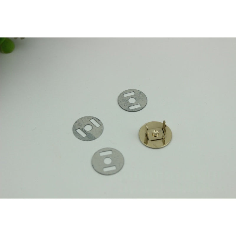 Bag iron material 18mm thickness model smooth metal magnetic button 100PCS/Boxes