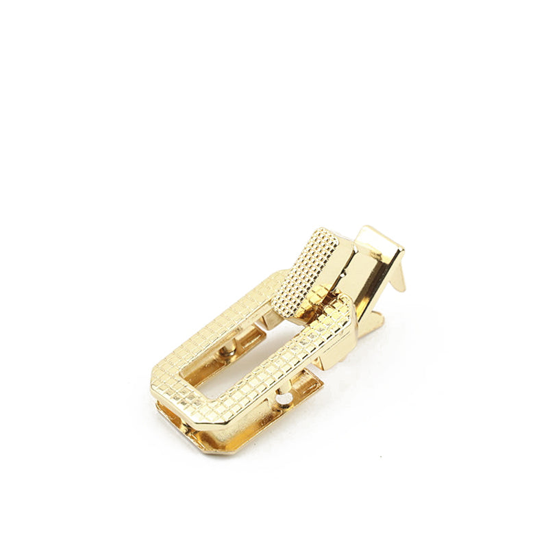 Handbag rectangle shape decoration metal turn locks