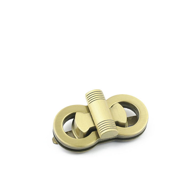 Fashionable handbag bow-knot metal twist turn locks