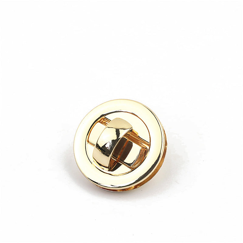 All-match handbag accessories metal round turn locks