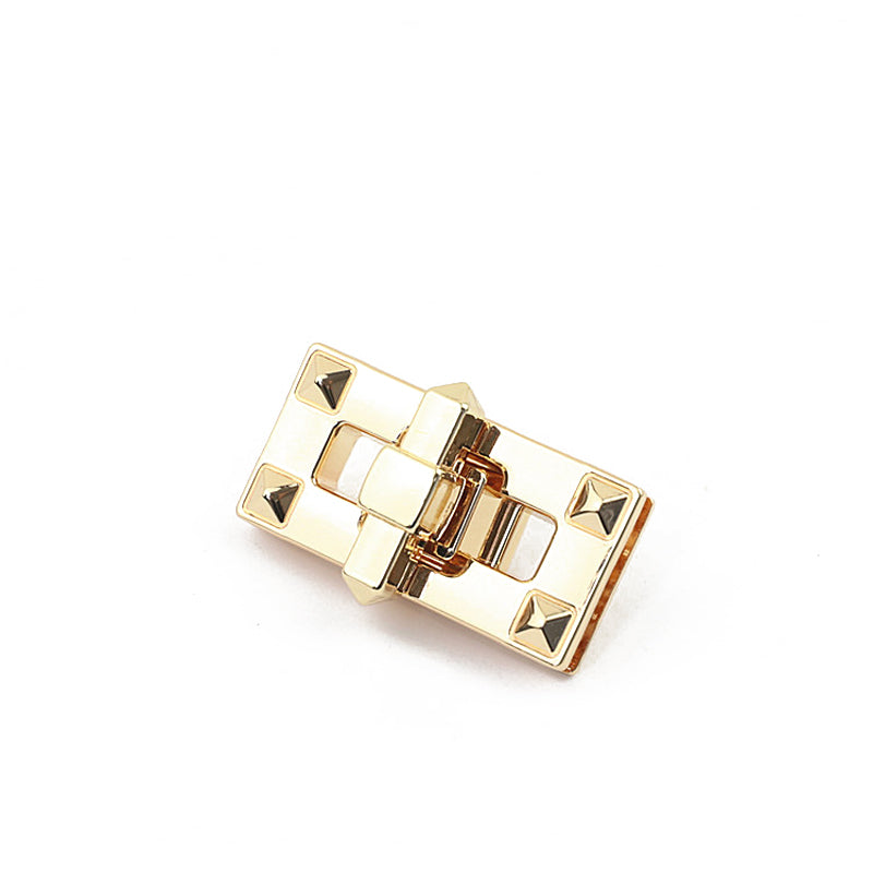 Bag accessories rivets pattern decoration metal turn locks