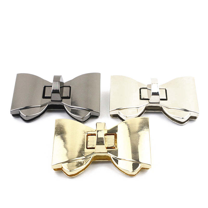 Luggage hardware accessories die-casting  butterfly twist lock bag handbag lock