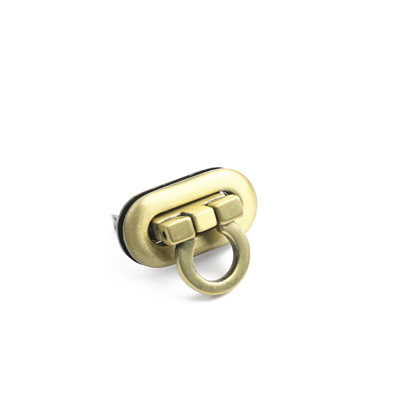 Small size metal clasp clip closure bag locks
