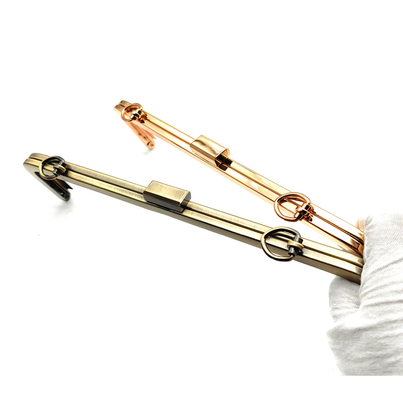 RL-POX07 Various Color Hanging Plating 25CM Clutch Bag Metal Frame