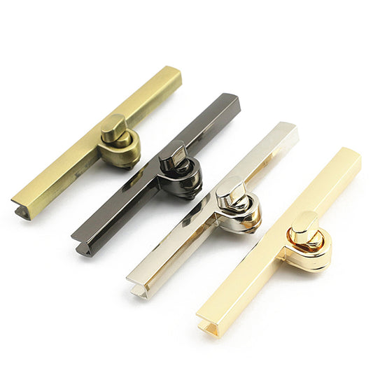 Bag Accessories die casting straight long style twist lock 95mm