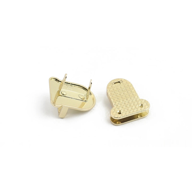Bag lock hardware accessories small size mortise plugin lock