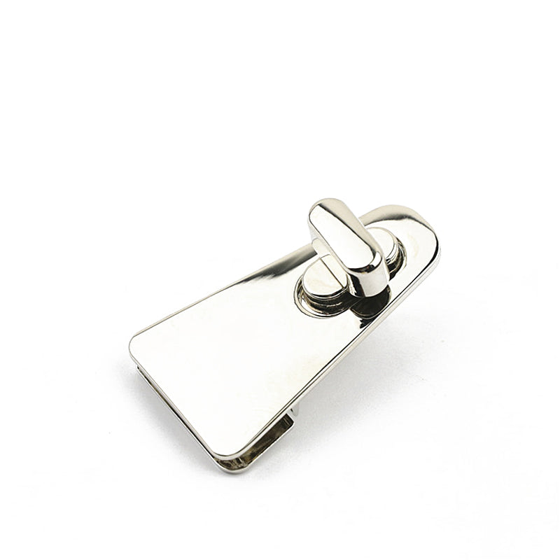 Handbag triangle metal turn twist locks