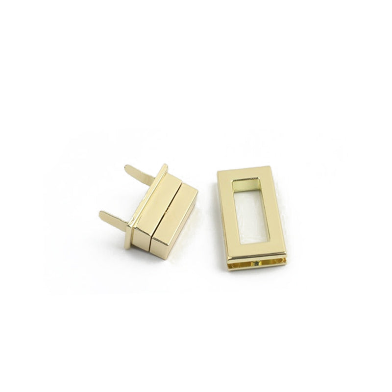 Bag hardware accessories medium size square turn twist lock