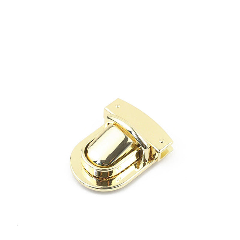 Customized bag metal clasp catch plug in closure locks